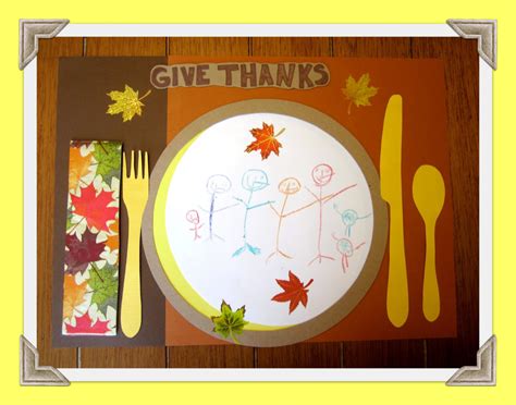 5 Crafting Gratitude Turkey Placemats | Thanksgiving crafts for kids ...