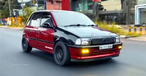 This modified Maruti Suzuki Zen producing over 130 Bhp is a pocket rocket [Video]