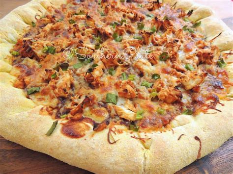 Cowboy Pizza With Barbecue Chicken - Southern Plate