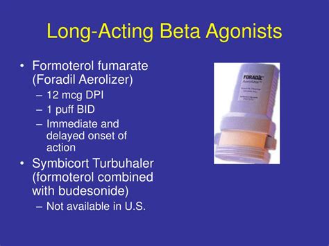 PPT - The Long-Acting Beta Agonist: Asthma Therapeutic Friend or Foe ...