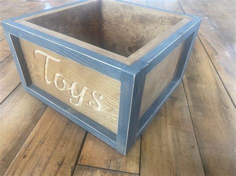 Dog Toy Box Personalized Dog Toy Storage Dog Toy Bin Dogs - Etsy