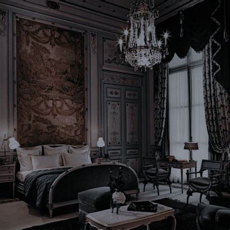 Pin by 𝐯𝐢𝐝𝐚_ on Dark aesthetic in 2021 | Luxurious bedrooms, Fancy bedroom, Dream house decor