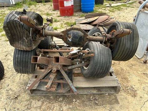 Golf Cart Axles: (2)-Fronts and (1)-Rear Axle, Thought to be for either Cushman or EZ-Go ...