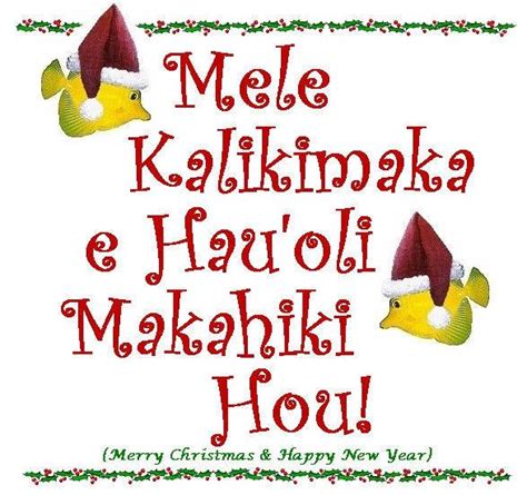 Hawaiian holiday greetings... | Merry christmas in hawaiian, Merry christmas and happy new year ...