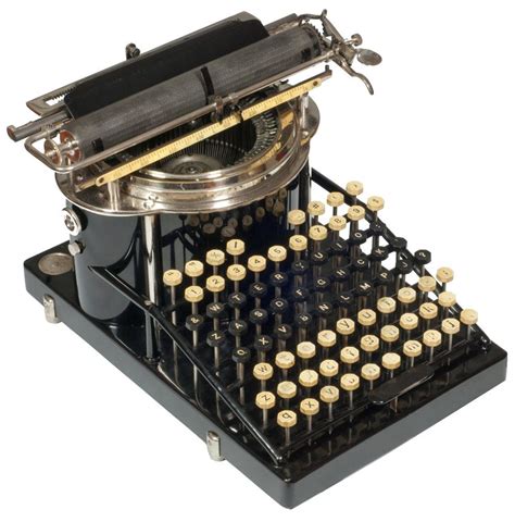 The World's First Typewriters | Typewriter, Antique typewriter ...