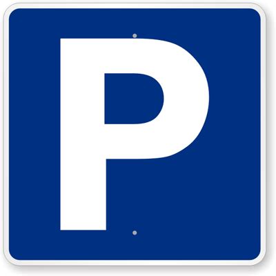 Parking Area Signs