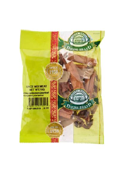 House Brand Spices Mix Meat - 70g - Tekka Bazzar