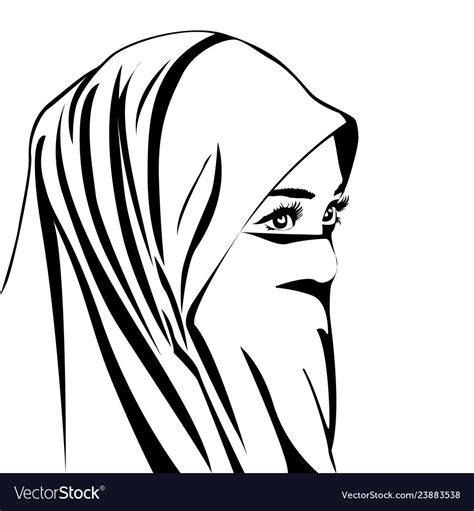 Beautiful Muslimah Hijab Cartoon - Juwitala