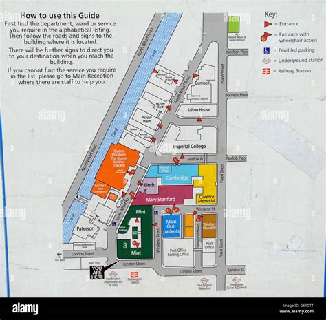 St. Mary's Hospital Map