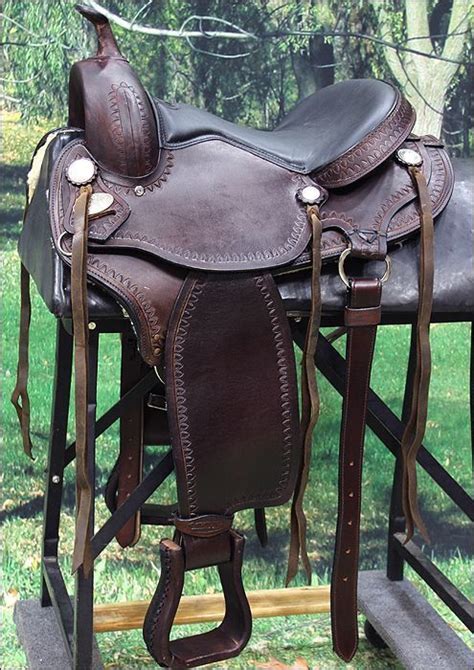 GS115 HILASON GAITED WESTERN TRAIL PLEASURE ENDURANCE SADDLE 15" 17" | Western horse saddles ...