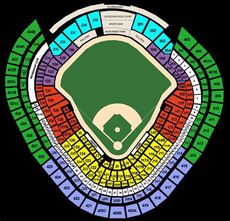 yankee stadium seating chart with rows | Detailed Seating Chart / Venue ...