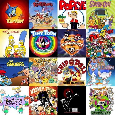 Some of the cartoons I grew up with & that I liked the most during the ...