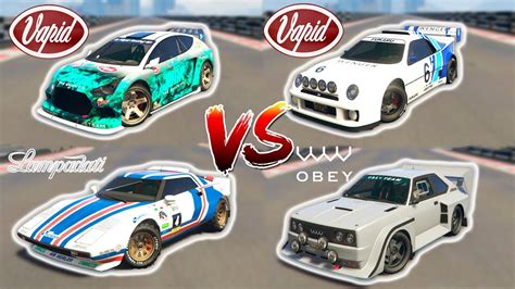 Vapid Flash GT VS GB200, Tropos Rallye, Omnis (+ Pariah) - 2 Mile Drag ...