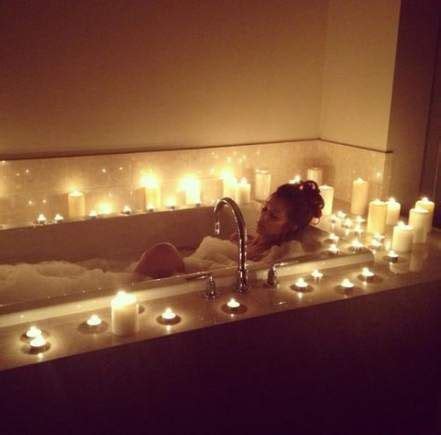 54+ ideas bath tub candles beautiful | Relaxing bath, Relax, Bath time