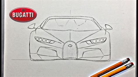 🔴COMO DIBUJAR UN BUGATTI A LAPIZ ️super FACIL / DIBUJOS DE AUTOS ...