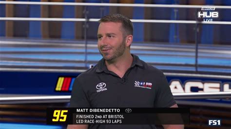 Matt DiBenedetto stops by FS1's "NASCAR Race Hub" | He's earning respect and Twitter followers ...