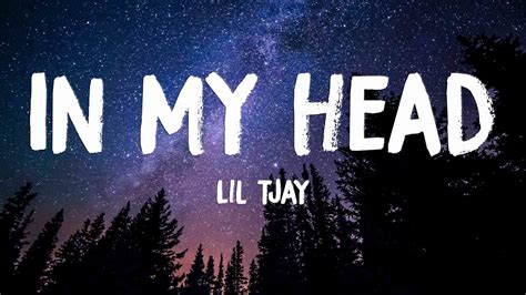 In My Head - Lil Tjay (Lyrics)🏔 - YouTube