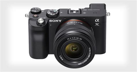 Sony Unveils the Ultra-Compact Sony a7C Full-Frame Mirrorless Camera