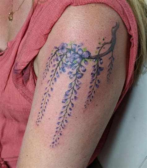 150+ Awesome Wisteria Tattoo Designs (2024) - TattoosBoyGirl