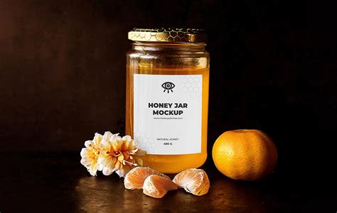 Free Honey Jar Mockups | Mockuptree