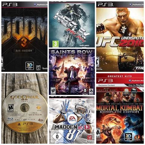 PlayStation 3 PS3 Games Lot Tested You Choose!- Save up to 15%! - Free ...