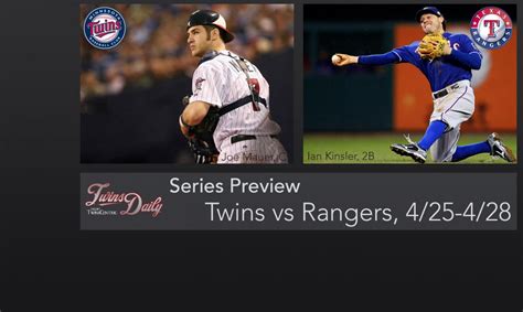 Series Preview: Twins vs. Rangers, 4/25 - Twins - Twins Daily