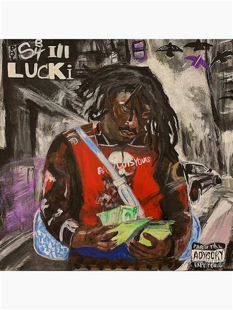 "lucki,days b4 3,album,poster,cover,painting,fan art,rap,rapper,dope,print,shirt,hiphop,deadboy ...