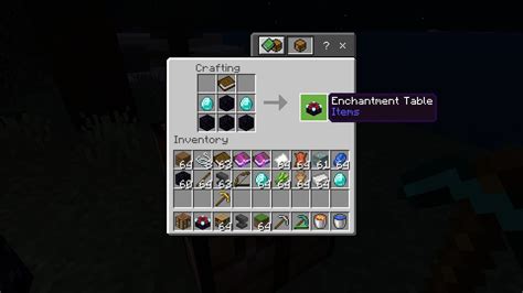 How to Make an Enchantment Table in Minecraft