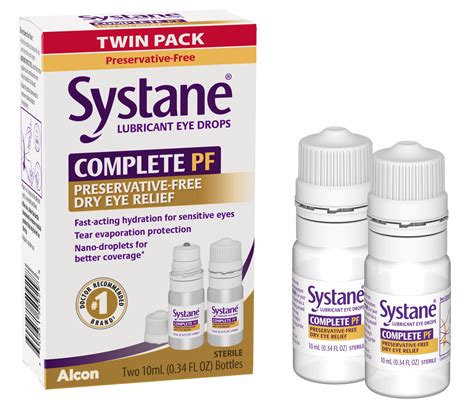 Systane Complete Preservative Free Lubricant Eye Drops Twin Pack - Walmart.com