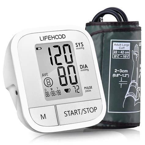 Blood Pressure Monitor - Automatic Upper Arm Blood Pressure Cuffs, Clinically Accurate, 60 ...