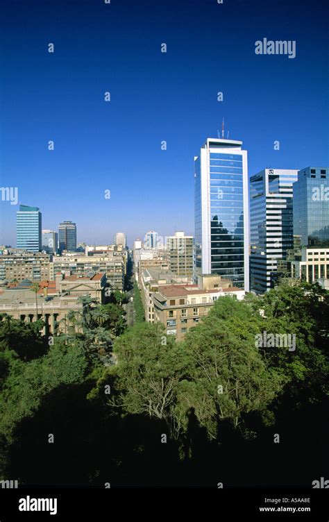 Downtown Santiago, Chile Stock Photo - Alamy