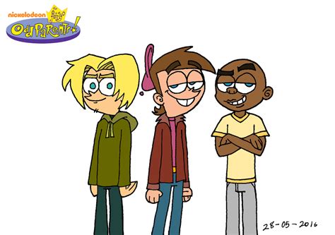 FOP - Teen Timmy, Chester and AJ by tmntsam on DeviantArt