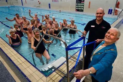 Over 50s swimming club make a splash with new steps - Chester Chronicle