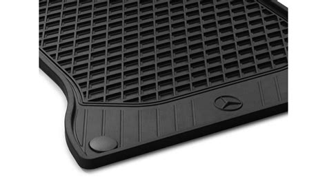 All-season floor mats CLASSIC, driver’s/co-driver’s mat, Set of 2 (black [A-Class, B-Class, CLA ...