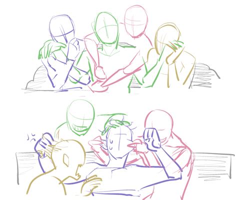 friends | Pose di gruppo, Disegni animati, Idee per disegnare