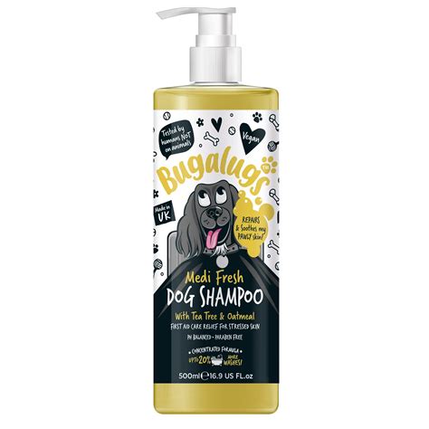 Buy Dog Shampoo for Itchy Skin by Bugalugs Antibacterial And Antifungal ...