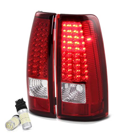 VIPMOTOZ LED Tail Light Lamp Assembly For 2003-2006 Chevy Silverado ...