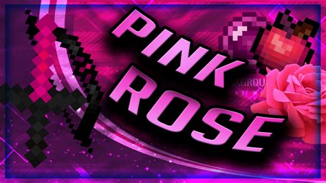 Pink Rose PvP Pack 16x (FPS+) by DustStormYT Minecraft Texture Pack