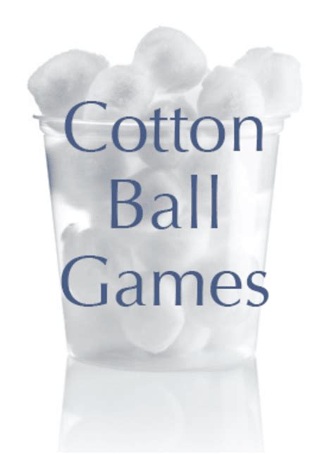 5 Fun Games With Cotton Balls To Play With Your Troop - Leader ...