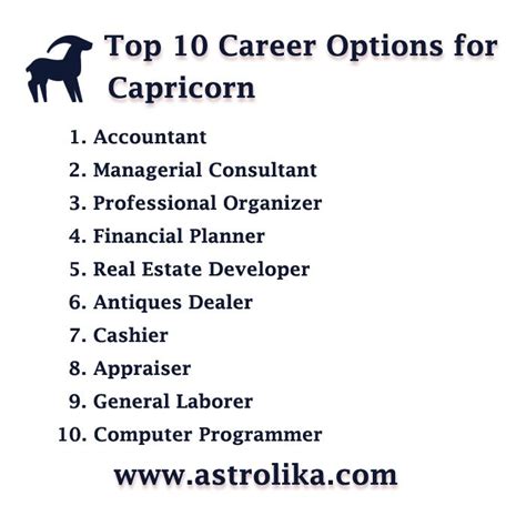 Capricorn Career | Capricorn career, Horoscope capricorn, Horoscope