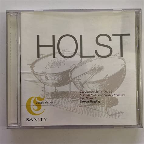 Holst - The Planets Suite, Op 32 St Pauls Suite For String Orchestra D – Retro Unit