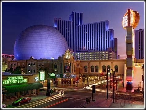 Downtown Reno at Night | Oh the places I've gone | Pinterest | Photos and Night