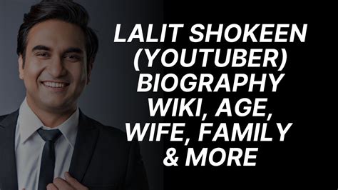 Lalit Shokeen | Biography, Age, Wiki, Wife, Family & More - Brainfader