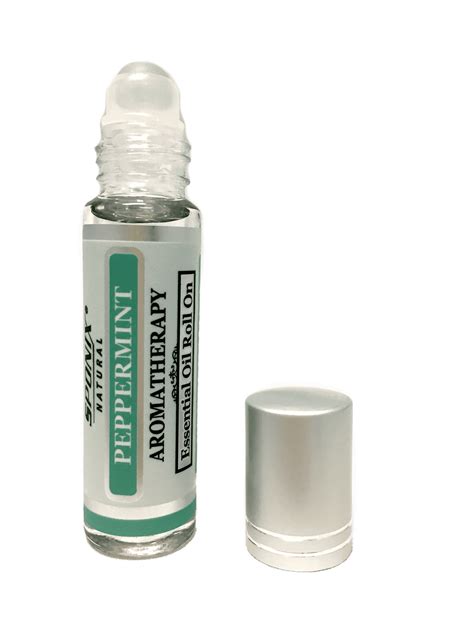 Best Peppermint Body Roll On - Essential Oil Infused Aromatherapy Roller Oils - 10 mL by Sponix ...