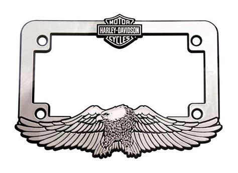 Harley-Davidson® Motorcycle Bar & Shield Eagle License Plate Frame ...