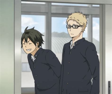 Yamaguchi and Tsukki | Haikyuu anime, Tsukkiyama, Haikyuu fanart