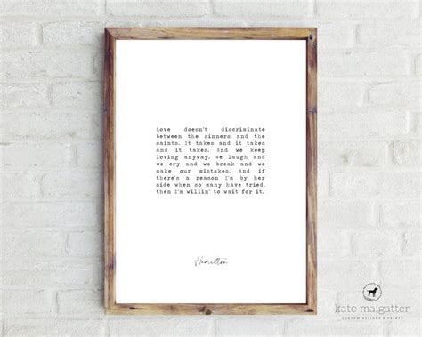 Hamilton Print Wait for It Lyrics Printable Hamilton Musical - Etsy Canada