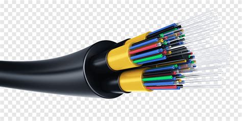 Optical fiber cable Electrical cable Network Cables Electrical Wires & Cable, computer Network ...