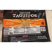 Trader Joe's Chicken Taquitos: Calories, Nutrition Analysis & More | Fooducate