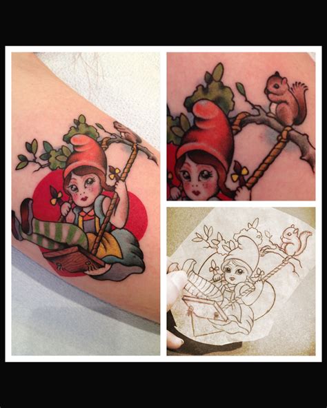 Gnome tattoo by Siobhan | Under the Needle | Gnome tattoo, 2020 tattoo ...